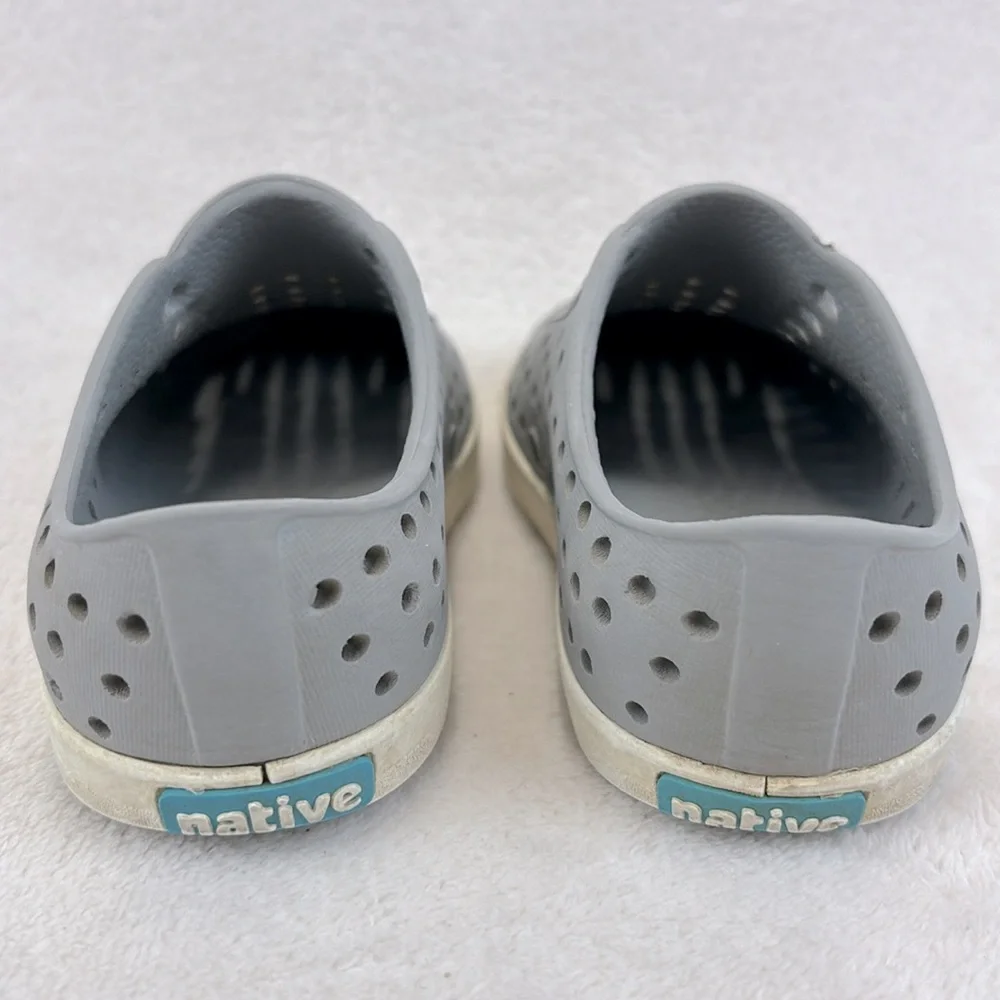 NATIVE Jefferson Slipon Shoes Gray Toddler Size C7